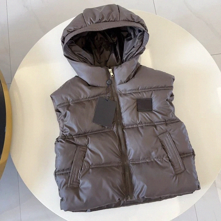 designer kids Waistcoat black coats toddlers Jackets clothes Baby children kids winter boys girls youth outdoor Warm coat j1aG#-image-1100020251