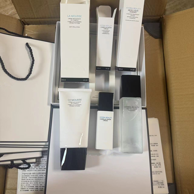 EPACK Men Women Home La Mousse Cleaning To Foam Hydra Beauty Micro Liquid Essence Water Cream Set Hand cream CHANCE EAU TENDER FRAICHE PERFUMED H-image-436493836