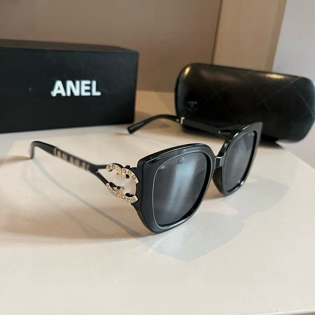 Classic luxury glasses, high-end trend fashion, versatile sunglasses, sunglasses, noble and noble designer bran