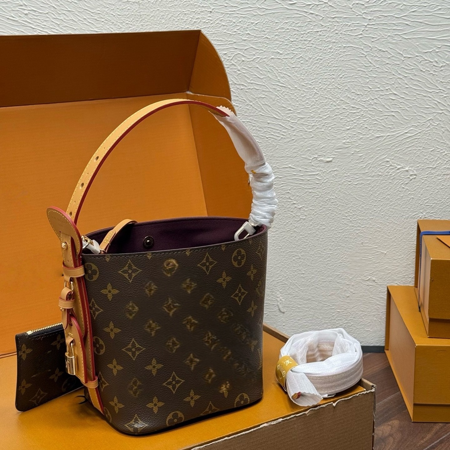 Designer Bag All In BB Bucket Bag Monogram Empreint Nano Tote Bag Damier Shoulder Bags Multicolore White Handbag Women Crossbody Bag