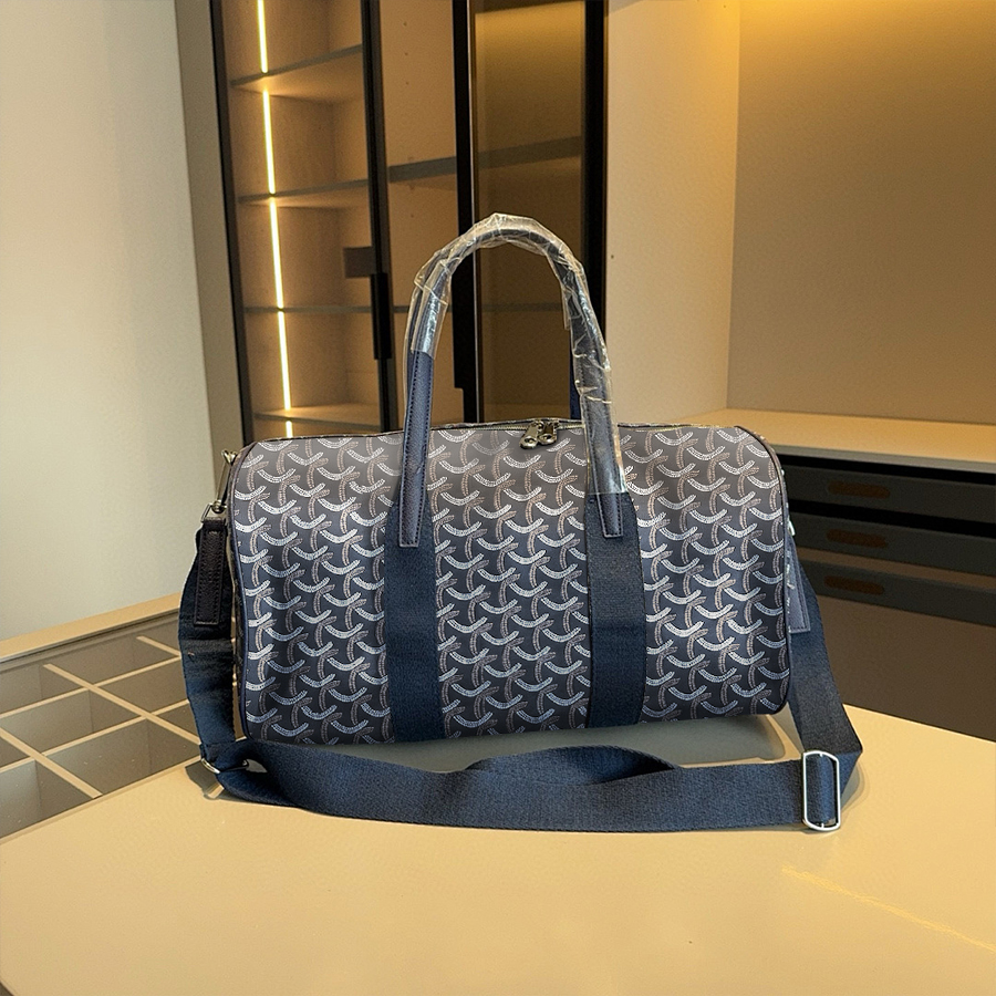 Sacs Duffel Designer Femmes Sac De Voyage De Luxe Trousse De Toilette Simple Sac De Lavage En Cuir Véritable Grande Capacité Sac À Main Dames Por