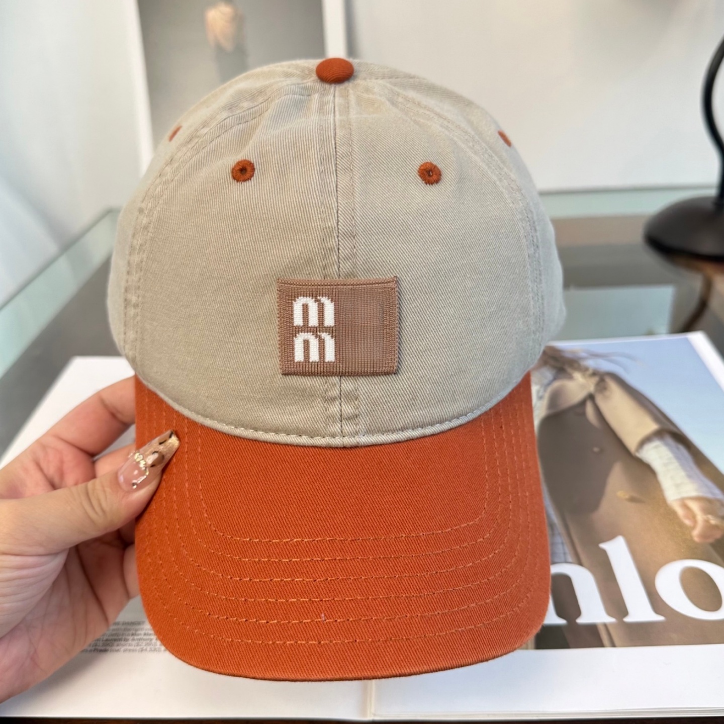 Casquette luxe contrast hat Baseball Cap Men Womens Caps embroidery cap designer cap fitted caps baseball cap fitted cap mens cap cap men letter cap