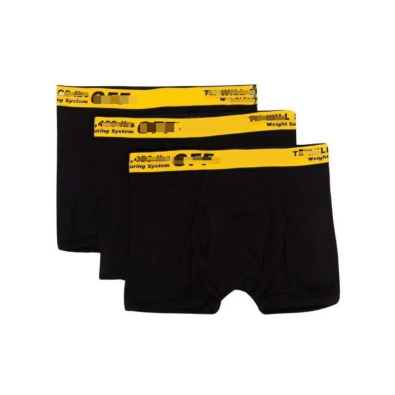 Men's Swimwear Fashionable Solid Color Knitted Pure Cotton Simple Breathable Men's Boxers Underwear