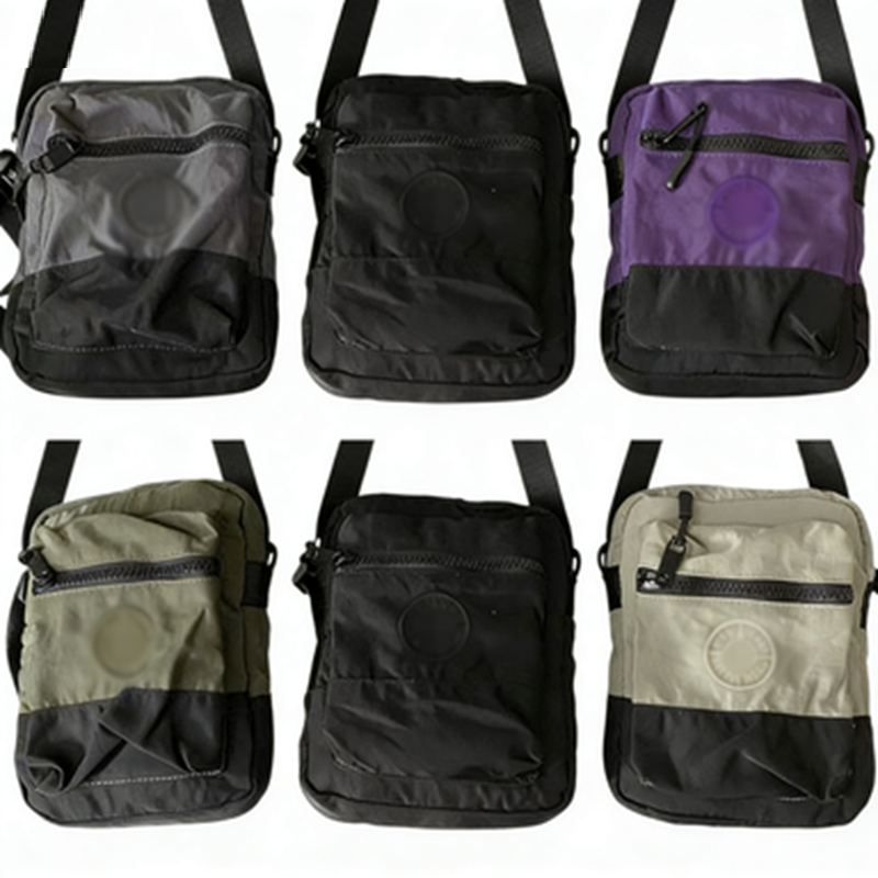New cotton hoodies with Stone Shoulder Schoolbags Outdoor Sports Lightweight And Portable Embroidery stone waist bags shoulder bag Letter stone Back