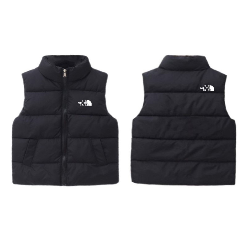 Outdoor Childrens Gilet Sleeveless NF Baby Vest Kids Boys Girls Down Puffer Jacket Toddler Waistcoat