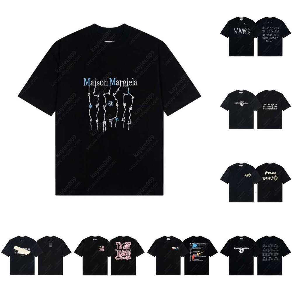 Maison MM6 mens designer t shirt Popular graphic tee Summer brand tshirt fashion womens designer shirt High quality round neck Street leisure men-image-970417491