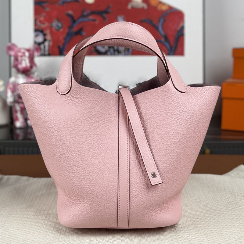 Nouveau sac à main de créateur Picotins Sac seau Classique Mini Sac de luxe Femmes Sac en cuir véritable Miroir Qualité Sac fourre-tout Sac de mo