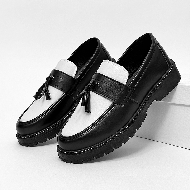 Free shipping Dress Shoes Fashionable and comfortable casual denim loafers for men's daily street wear