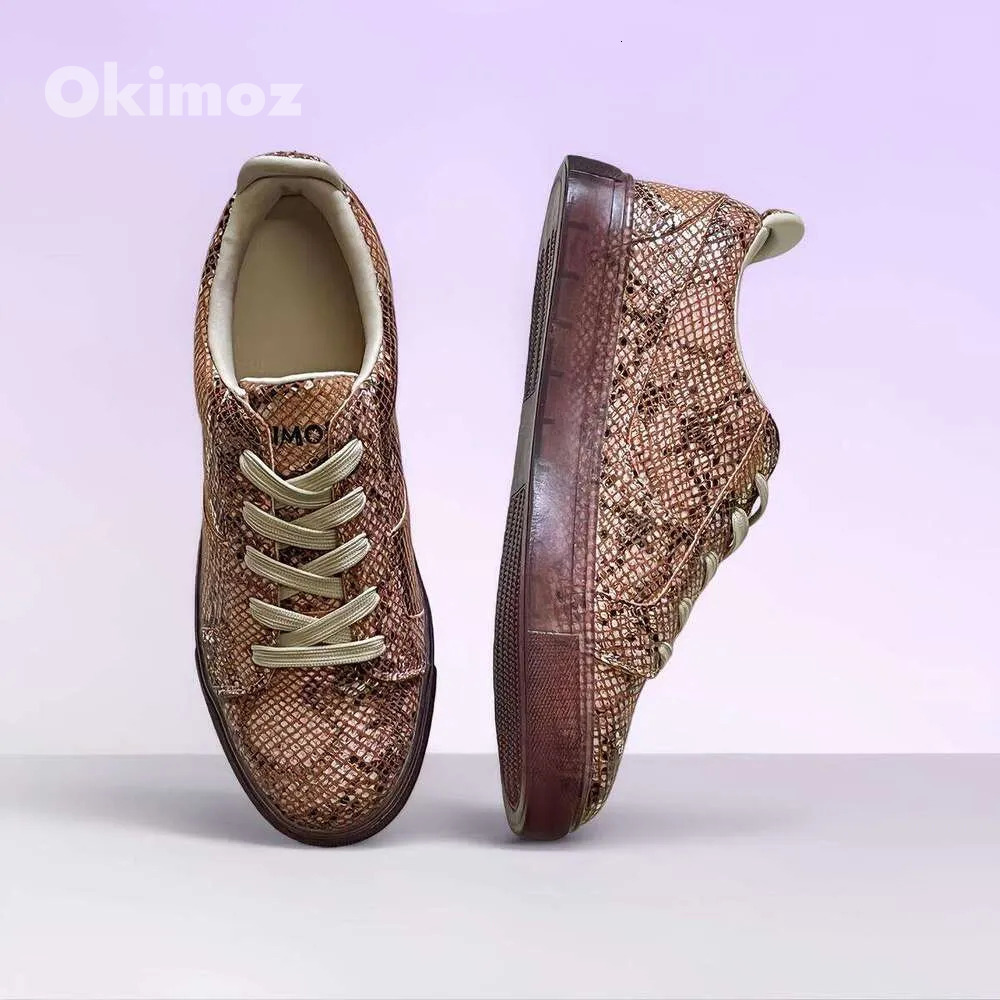 OKIMOZ Casual Shoes Running Sneaker Designer Shoes Hexa-Groove Air-Knit Shock-Absorb Chunky Platform Everyday Sneakers