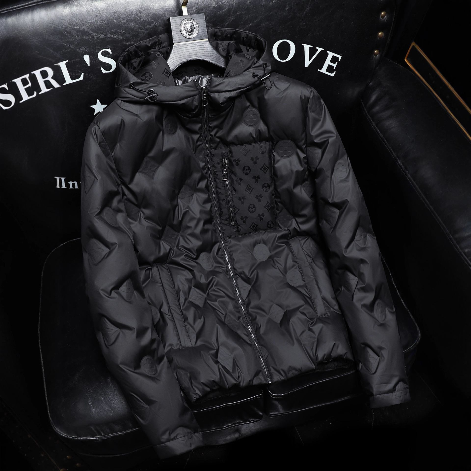men down jacket 2025 Winter Men's Fashion Big Brand Jacket White Duck Down Hooded Design European Station Factory Direct Sale Warm Coat