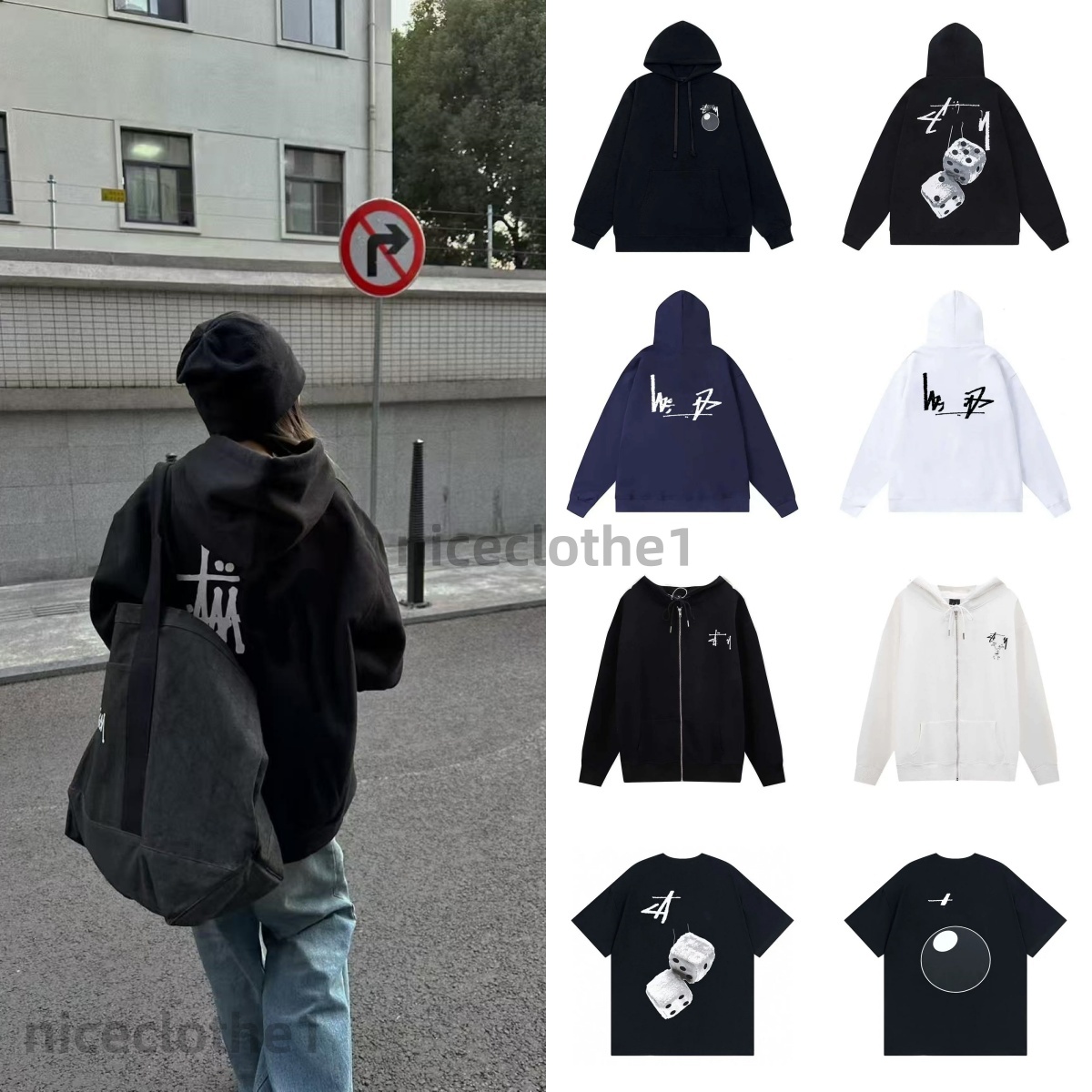 2026 Stussyityshirts shirt Cotton hoodies Designer Mens Sweatshirt Pullover Hooded Sweatshirts Stussyityshirts hoodie Casual Long Sleeve Shirt Cotto