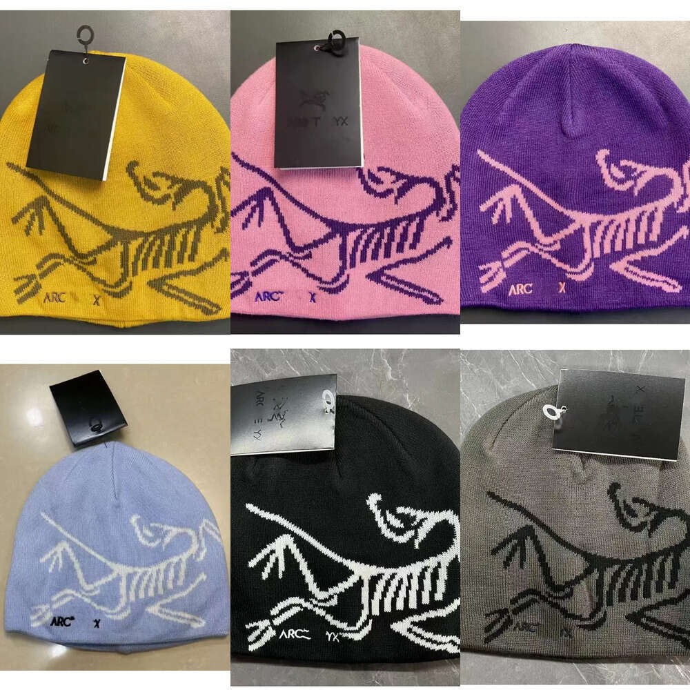 Arc Fashion Classic Designer Arcs Beanies Bonnet Luxe Skull Cap Casquette Knitted Fitted Hats Men Mens Arcteryxness Cap Luxury Muts Berretto Beanie
