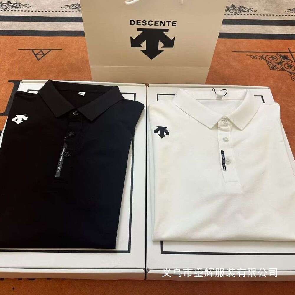 descente polo Mens t shirt Designer Polo Shirt Men's Polos Tshirt hemd Button Up Shirt Men Designers High quality Polo collar short sleeved shi