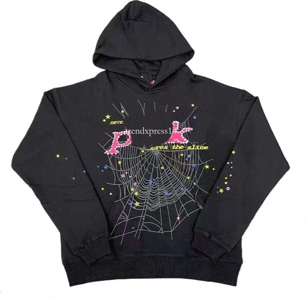 Spider Hoodie Designer Young Thug Style Sweatshirt Unisex Hoodie Casual Street Wear Breathable Fashion New Arrival Viral Trendy Brand Pink Spider Ho