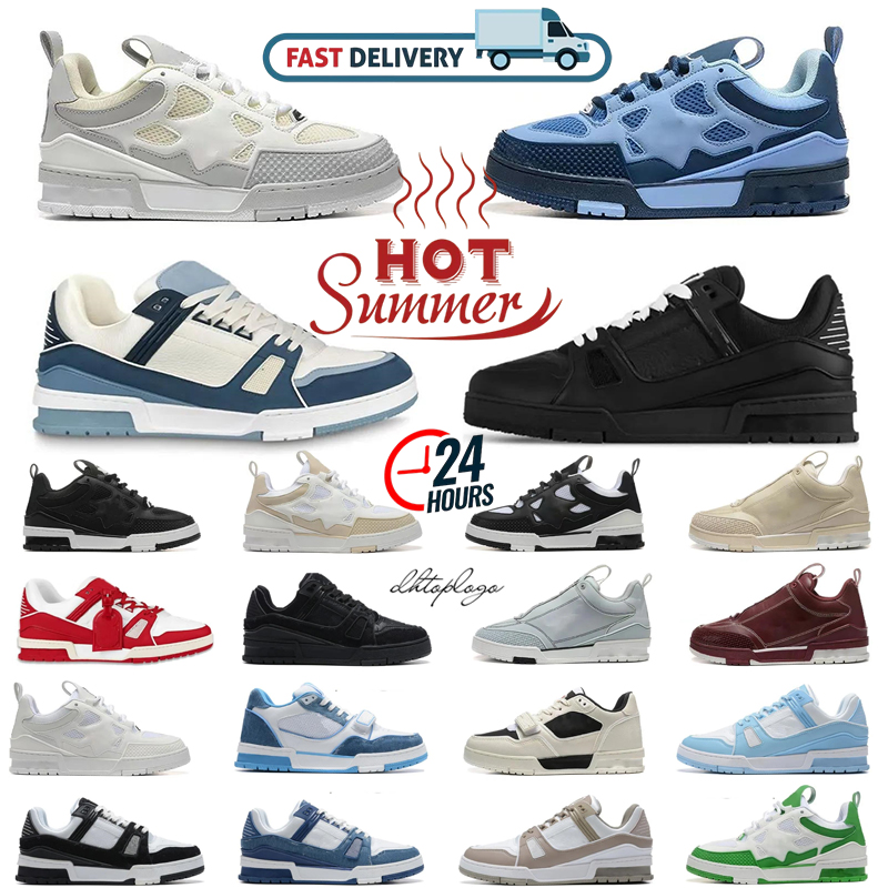 Designer shoes men lys shoes men sneaker Sneakerina Trainers Denim Shoes Skate Shoes Triple Black Orange Fashion Men's And Women's Outdoor