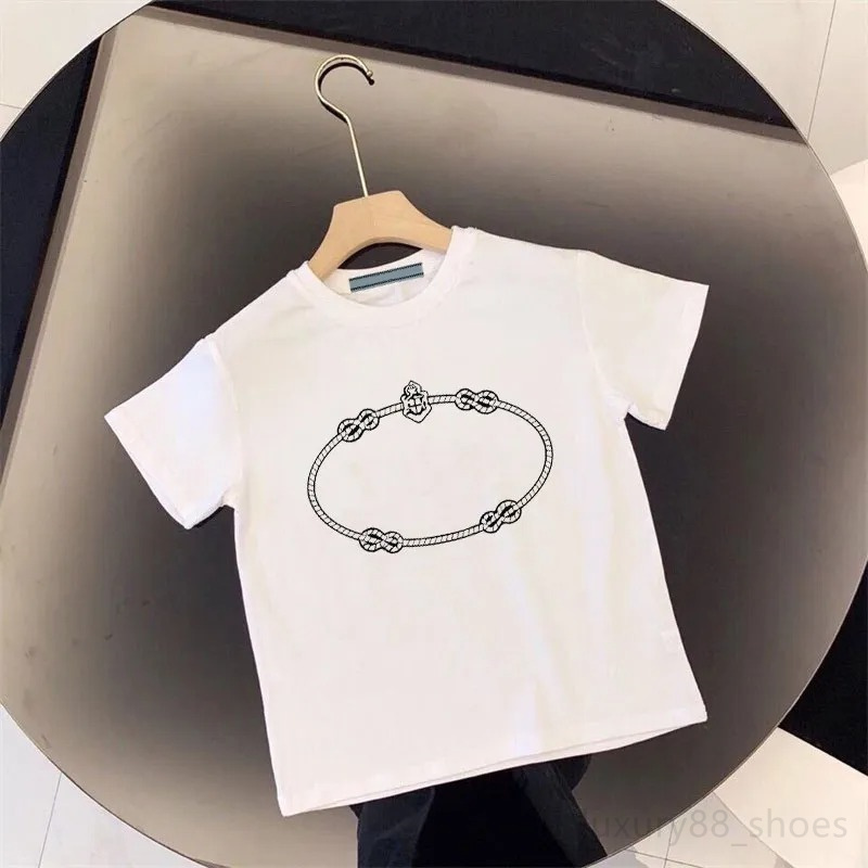 2024 Summer Brand Kids T Shirts Luxury T-shirts Short Sleeve Designer Tshirts Boys Girls Clothes Baby Summer Tops Tees Children Outdoor Wears 100-16