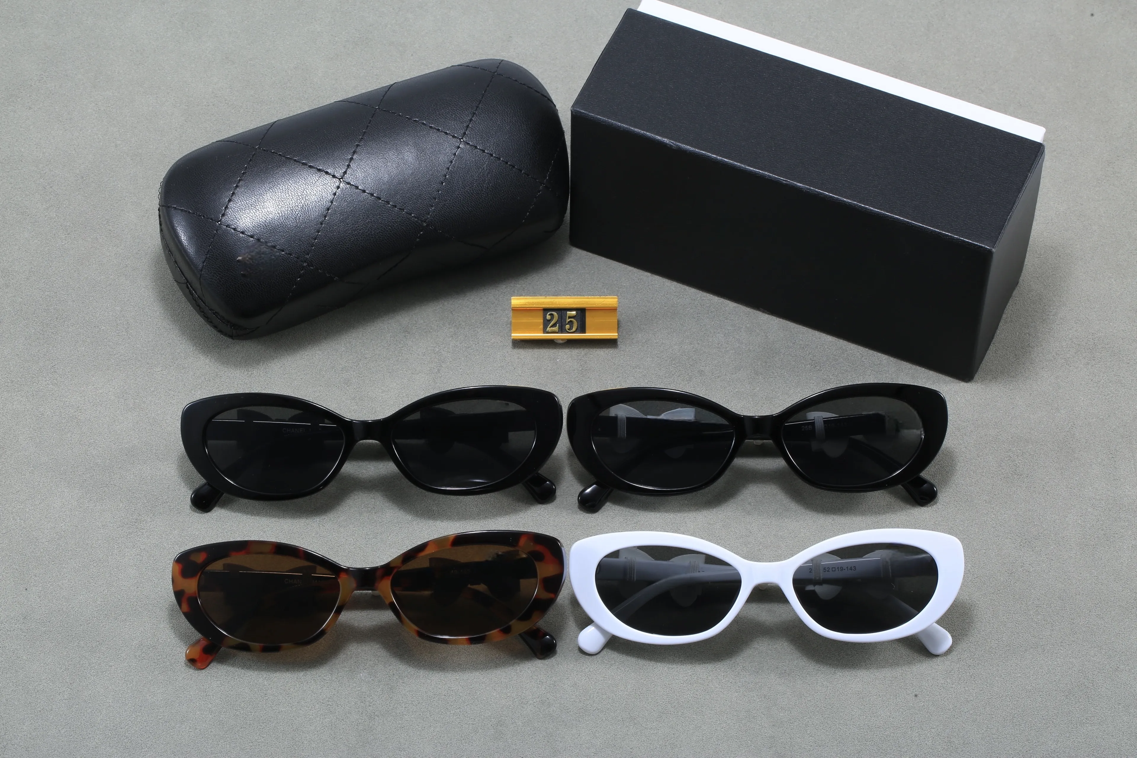 Designer women's sunglasses modern and simple high definition lenses with UV protection Luxurious summer ladies' sunglasses with cat eye d