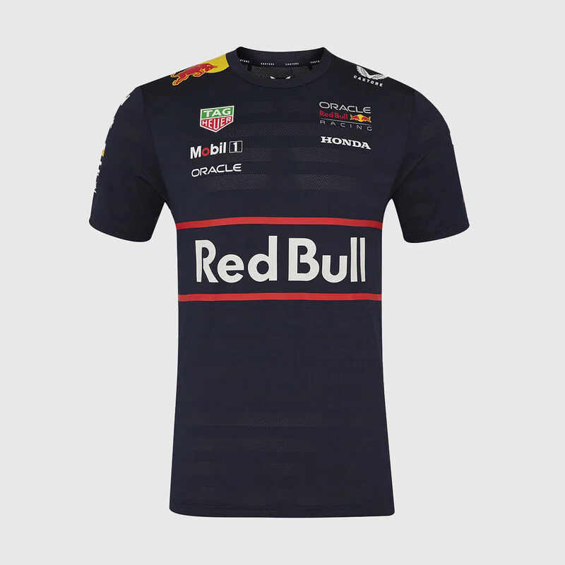 Factory direct sales and wholesale Customization supported Red Bull Racing 2025 Max Verstappen Driver Polo and T-shirt