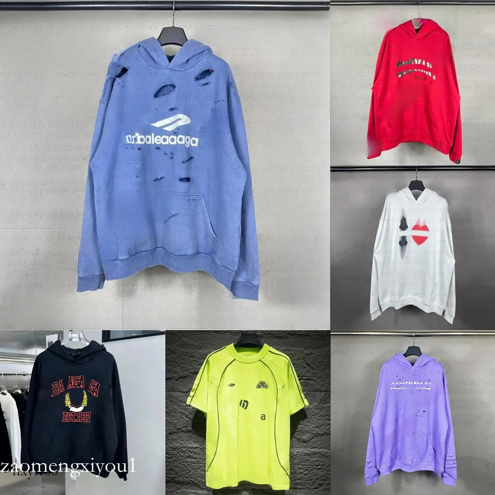Europe Fashion Trend Designer Hoodies Men Alphabet Print High Street Colorful Sweatshirts Women 9f f4