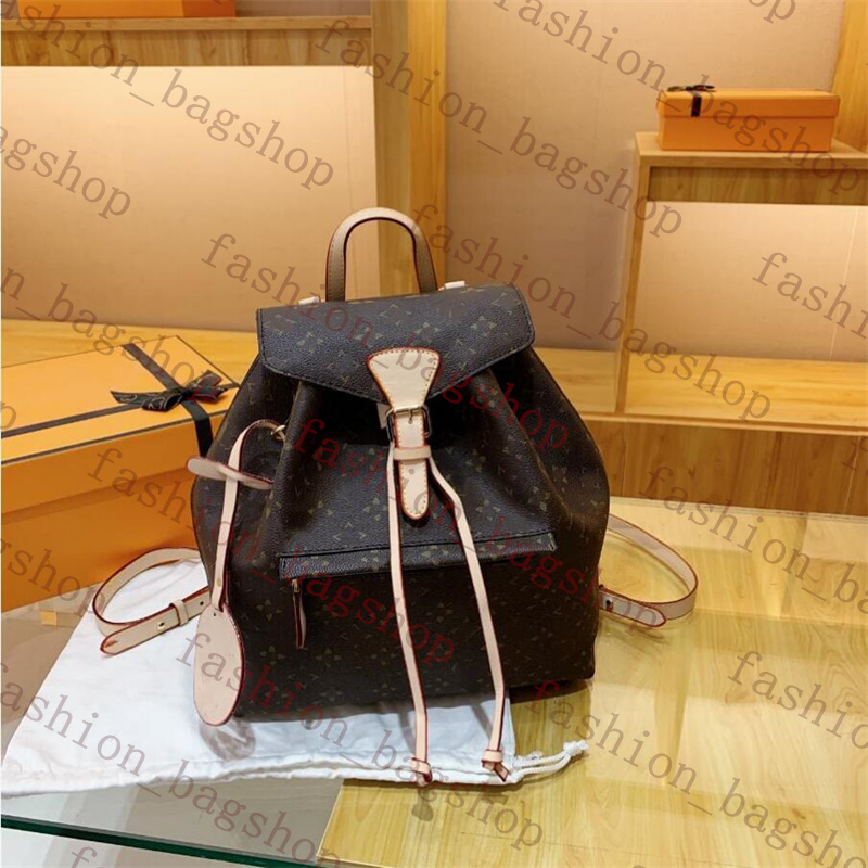 Luxury backpack designer Bag backpack bag purse Women shoulder bag bookbag Old Flower leather women Rucksack casual female small schoolbag back pack