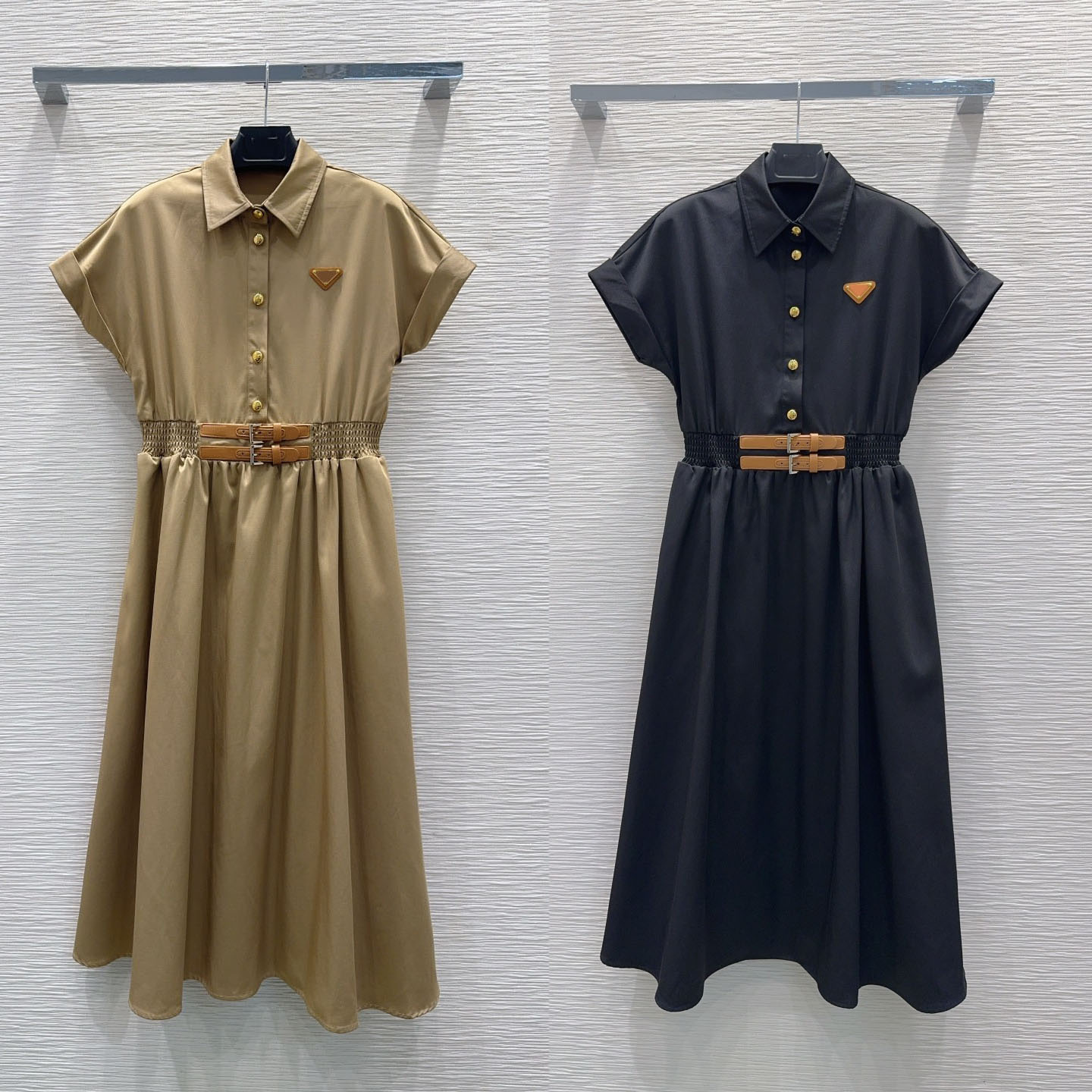 Women Casual Dress Designer everyday Style Retro Fashion Understated Luxury Elegant Temperament Ladies Basic