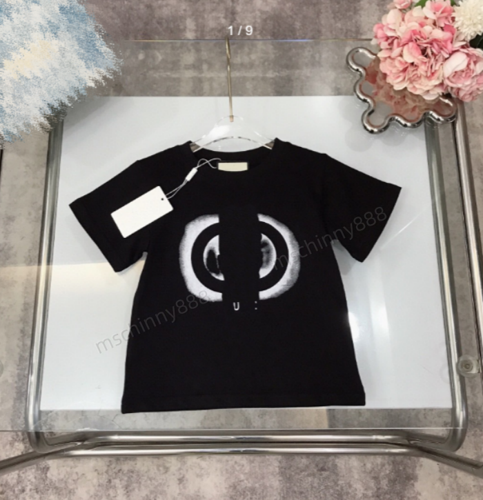 Summer Kids Designer Short Sleeve T-Shirt Clothes Toddler Girls Cotton Tee Round Neck Boys T-Shirts Luxury Children Clothing L260508JE53