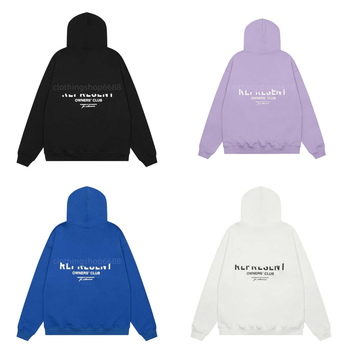 5A Representers Hoodie Designer High Quality Clothes Slack Loose Luxury Men Women Pink Purple Young Thug Tracksuit Web Sweatshirt Hoody-image-807247538