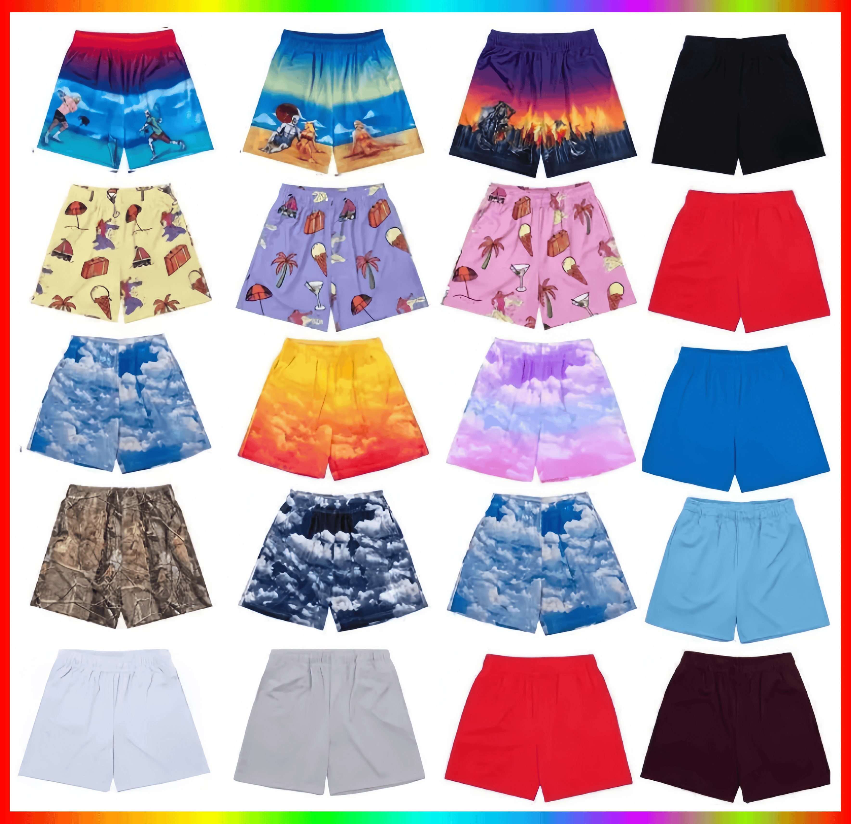designer shorts mens shorts Classic sport mens women Ees shorts Shorts Breathable basketball beach pants outdoor casual Daily Outfit Wholesale Si-image-1100669684