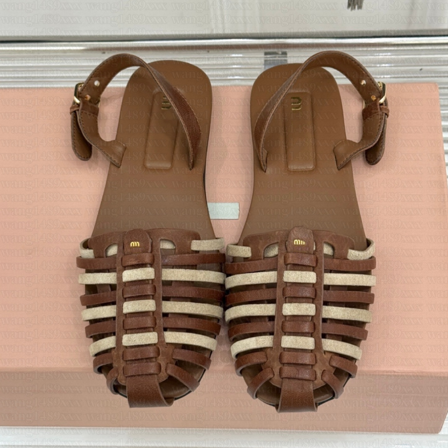 Mirror quality thong Sandales Flip Flops Designer woman slipper Suede nappa leather fisherman sandal Luxury Pool slide Loafers Flat Heels Beach Slid