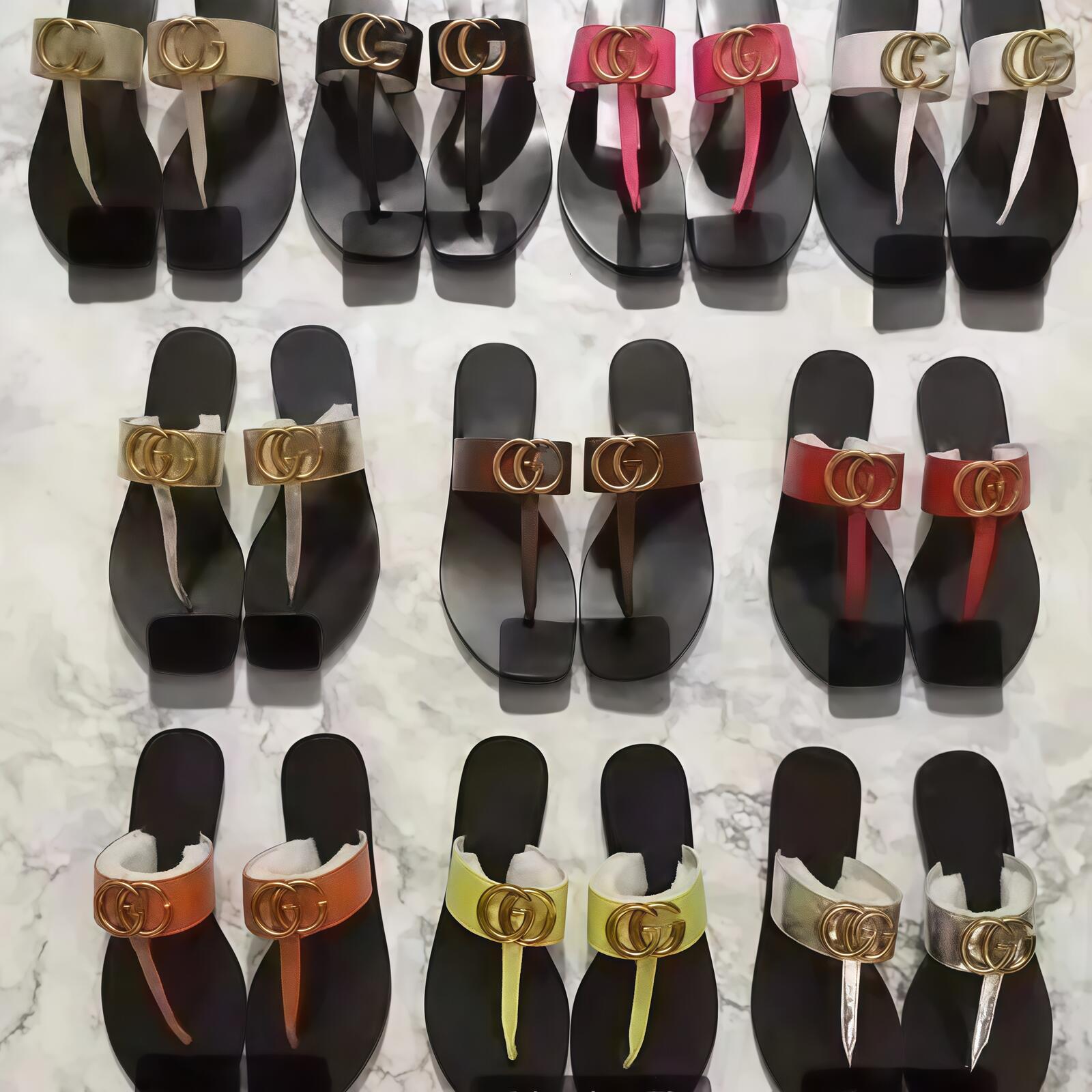 Women Slide Sandal Colorful Flat Slippers Sandale Cut-Out Designer Sandals Jelly Slipper Summer Beach Pool Slides Mule Waterproof Rubber Home Outdoo
