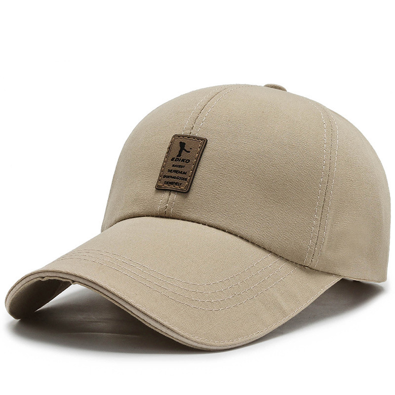 Casquette de Baseball en coton respirant pour hommes, nouveau design, à bord surdimensionné, pare-soleil, pour Sports de plein air, 2026