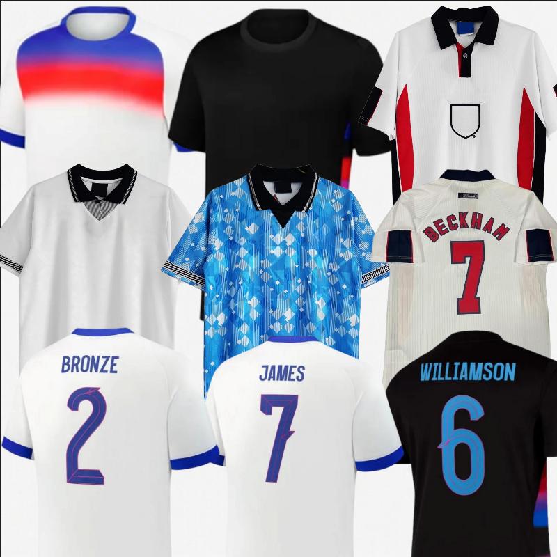 25 26 England home away jersey KANE 2025 2026 England euro cup women long sleeves Soccer jerseys 90 98 retro classic vintage Beckham jersey football