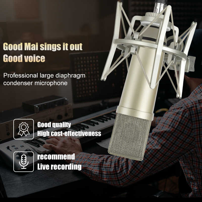 U87 microphone suspension condenser 48V live performance kit large diaphragm microphone desktop microphone Z260407-image-1059838128