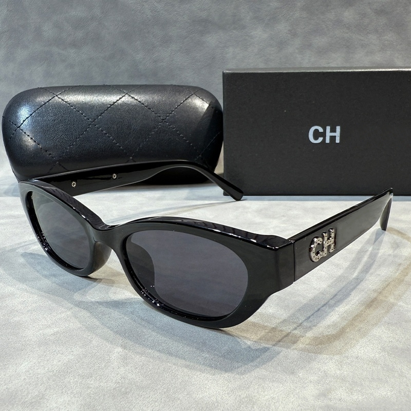 2026 Designer Sunglasses Women Trend Cat Eye Curved Surface Lens Glasses Shining Men Luxury sun glasses shades Fashion Y2K spicy girl with box