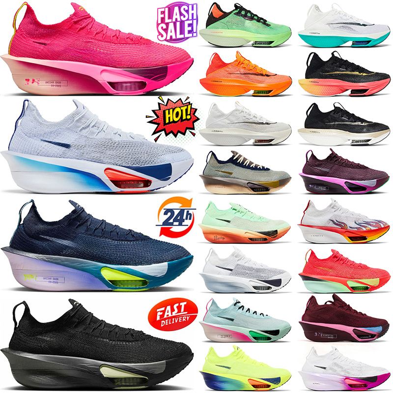 Alpha Fly NEXT% 2 3 4 Designer Running Shoes Men Women Sneakers Obsidian Fast Pack Mint Foam Blueprint Hyper Pink Bordeaux Gridiron mens trainers ou