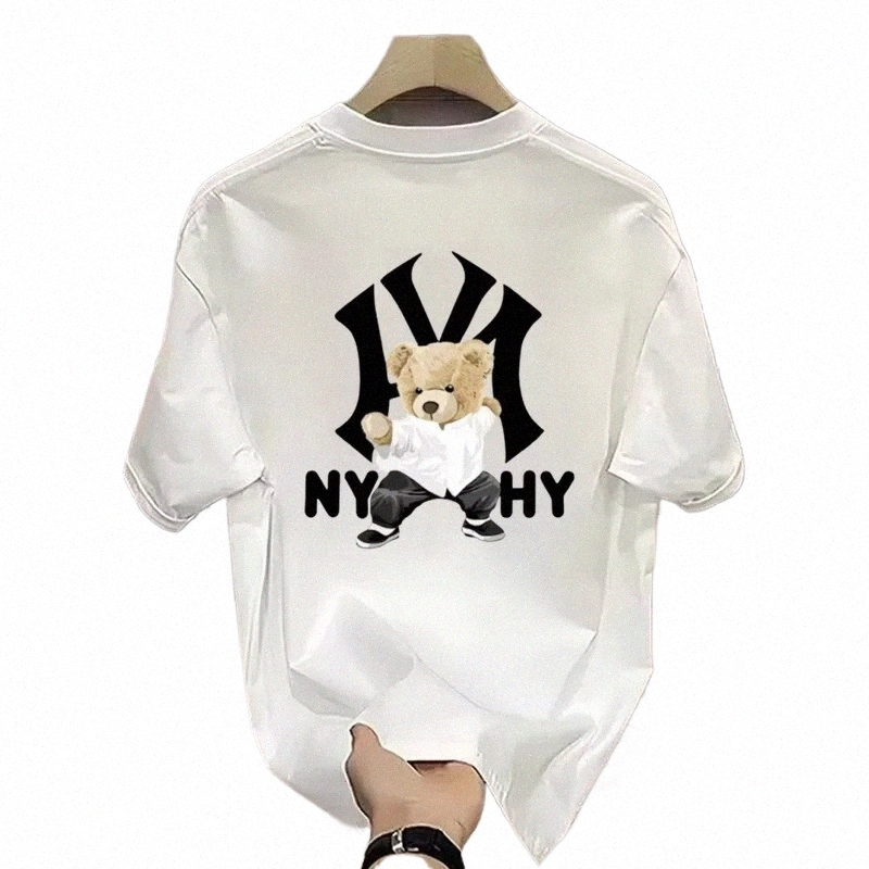 S-6XL Free Shipping designer Luxury Mens Short Sleeve T Shirt 2026 New Arrival Premium Cotton Crew Neck Graphic Print Casual Summer Essential Top-image-1100629032