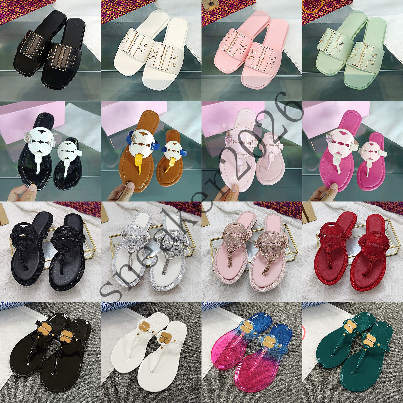 Free Shipping luxury sandles for women designer slides clogs burchys miller summer cool sandals sandale Shoes slides sandal