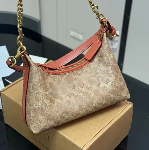 High Quality Juliet 25 30 Hobo Horizontal Women's Handheld Tote Commuter Shoulder Crossbody Luxury Small Square Bag 826