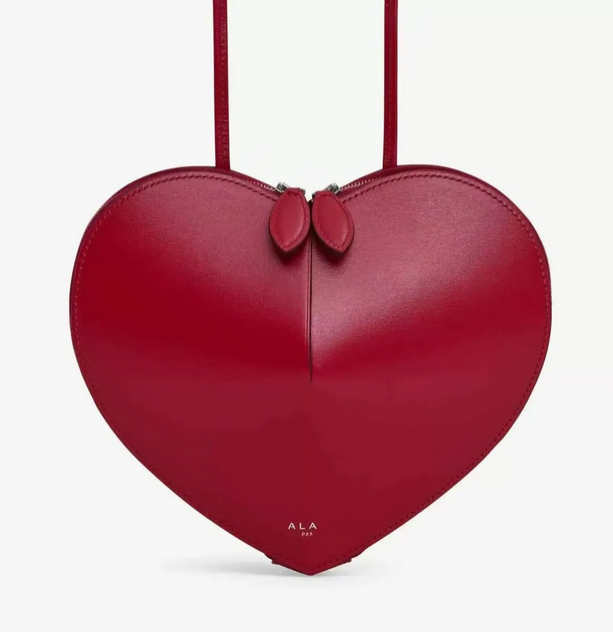 Designer Heart Bag Coeur Love Shaped Heart Bag Crossbody Genuine Leather Handbag New Single Shoulder Crossbody For Women Evening