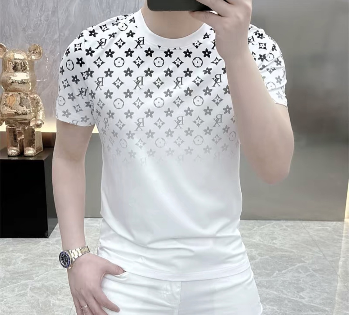 designer t shirt summer short sleeve flower tee men women lovers luxury tshirts fashion senior pure cotton high quality t shirts