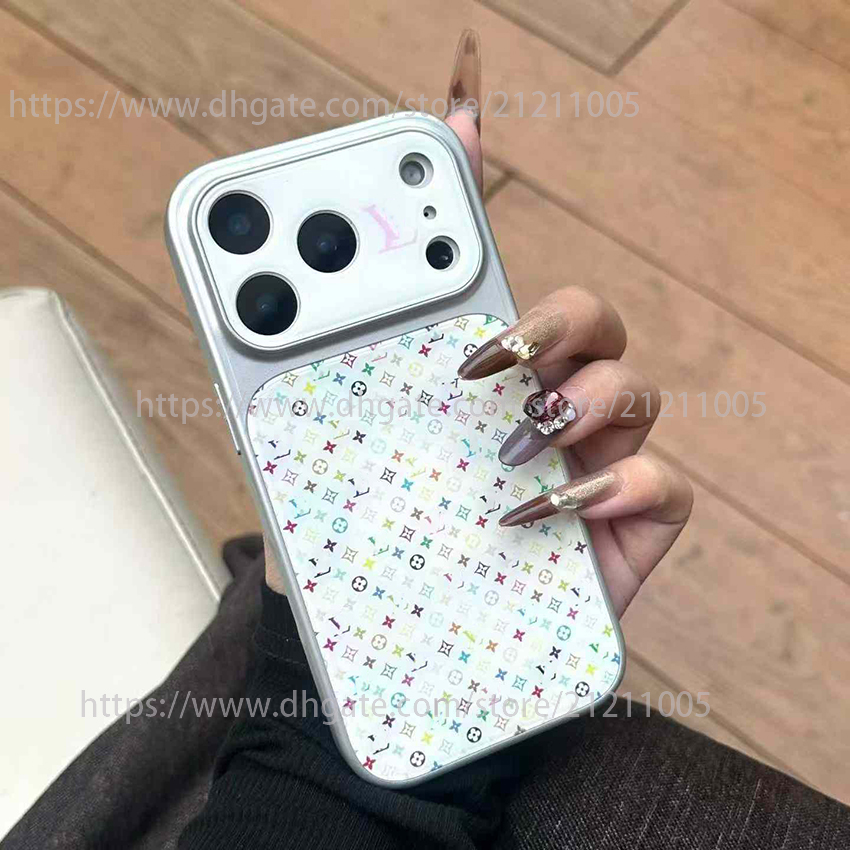 1V Phone Case For Iphone 17 16 15 14 13 Pro Max 16Pro Electroplated Matte Feel Phone Case Precise Hole Position Lens Protection Cover Bottom Dustpro