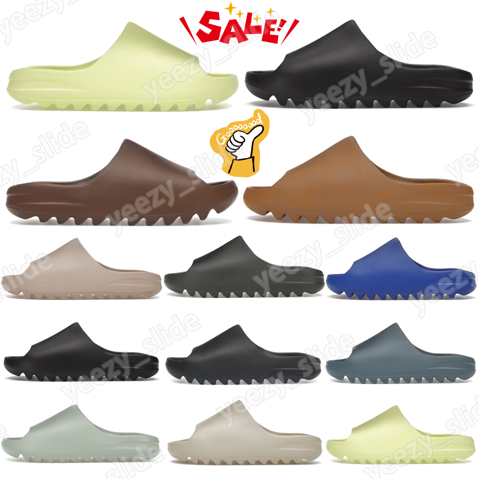 slides Slate Marine slide slippers Onyx slipper sliders Grey Granite Azure Salt Bone Flax Resin Glow Green Ochre Enflame Orange Soot Silver Green-image-971864868