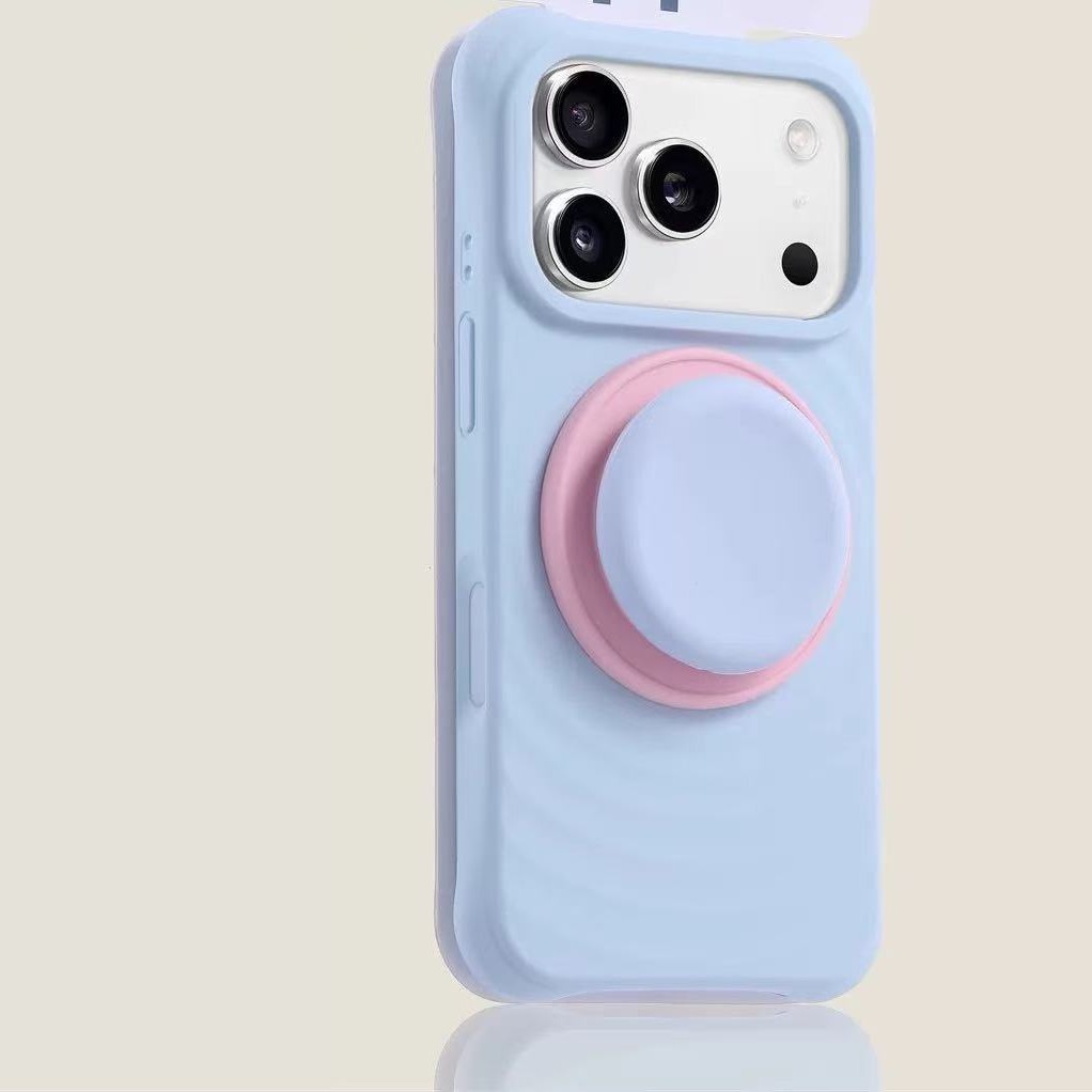 Jelly MagSafe Stand Case with Color Contrast for iPhone 17 Pro Max 16 15 14-image-1100778661