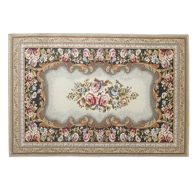 New European style fabric tablecloth for home use, thickened and heat-resistant.-image-1100739310