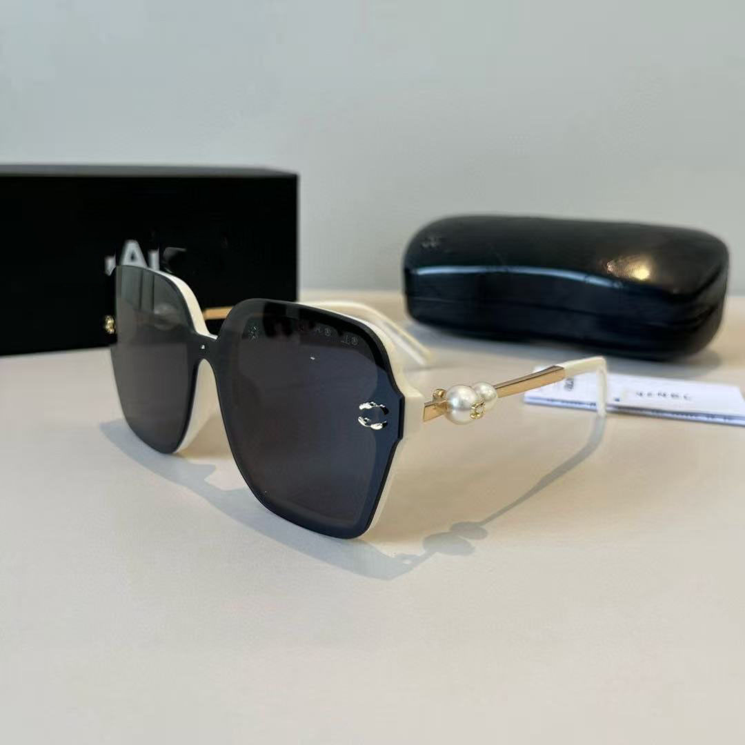 Brand Sunglasses Pearl Edition High End Top Designer Designed by Famous European and American Stars Same Style Sunglasses