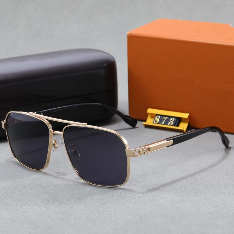 Fashion Designer Simple Sunglasses For Women Classic square frame Sun glass with Letter Eyeglasses