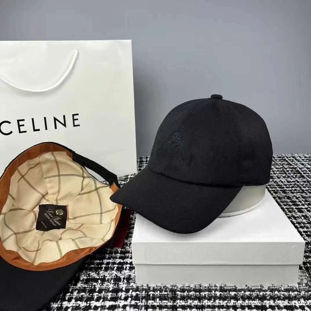 Luxury baseball hat for Mens Womens Caps Fashion wool Baseball Cap winter cotton cashmere fitted hats summer snapback colorful embroidery casquet