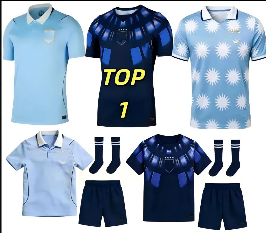 2026 Uruguay World Cup Soccer Jerseys 26 27 NDE LA CRUZ GDE ARRASCAETA FVALVERDE LSUAREZ ECAVANI RBENTANCUR RARAUJO men kids kits-image-916623954
