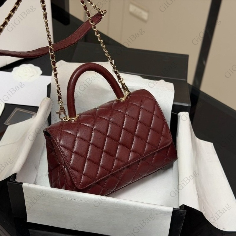 designer bag CO handbag Womens Fashion Chains shoulder bag crossbody bag tote bag luxurys handbags Handle Flip-top designer purse