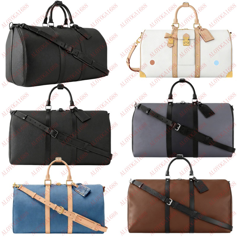 Neutral Luxury Duffel Bag Men Women Classic Letter Print Vacation Luggage Bag Medium Large Size Mirror Quality M13742 M13745 M27943 M45392 M59025-image-1100792375